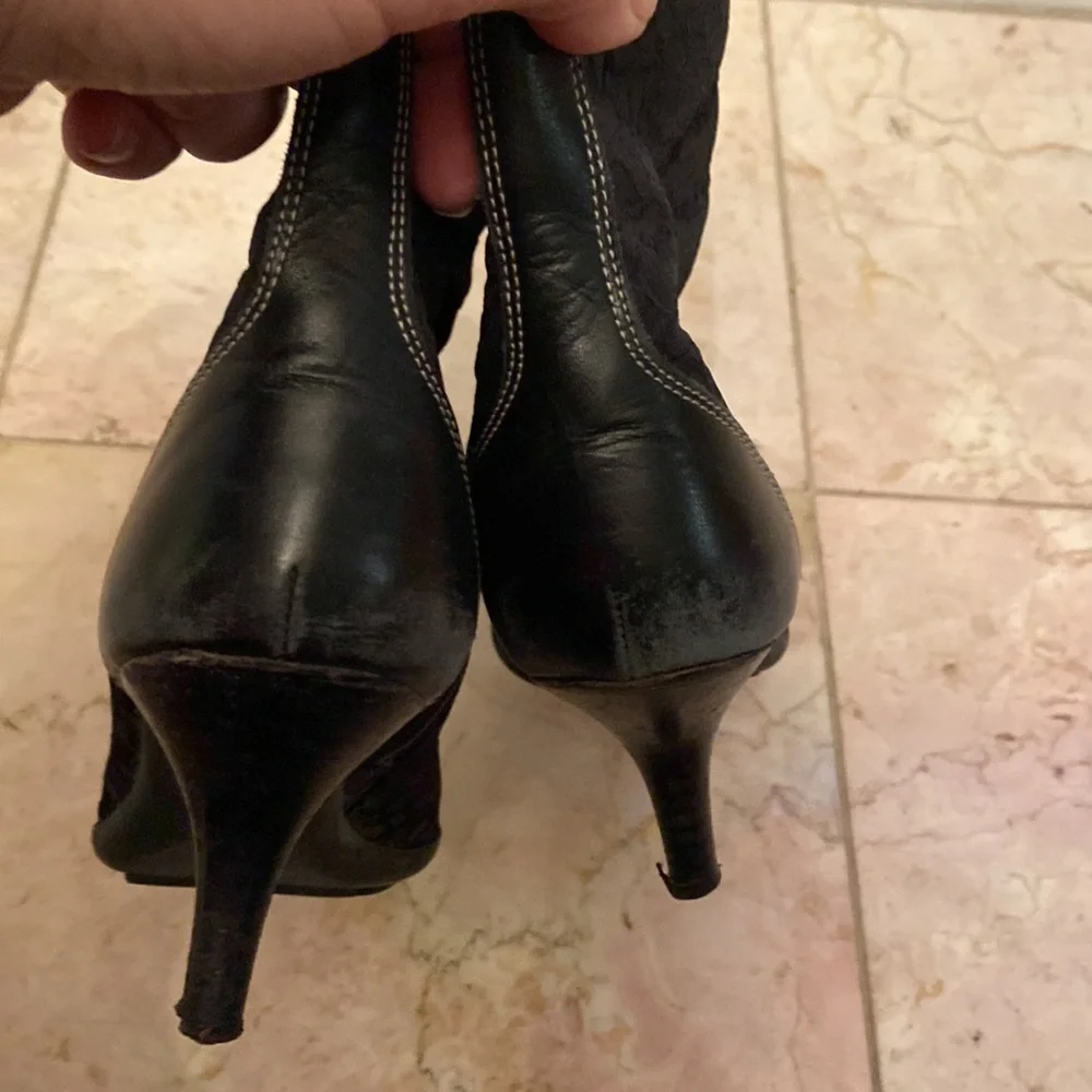 Authentic coach pointy boots signature cc - Picture 8 of 12